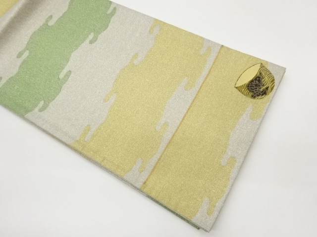 JAPANESE FUKURO OBI / ABSTRACT STRIPE